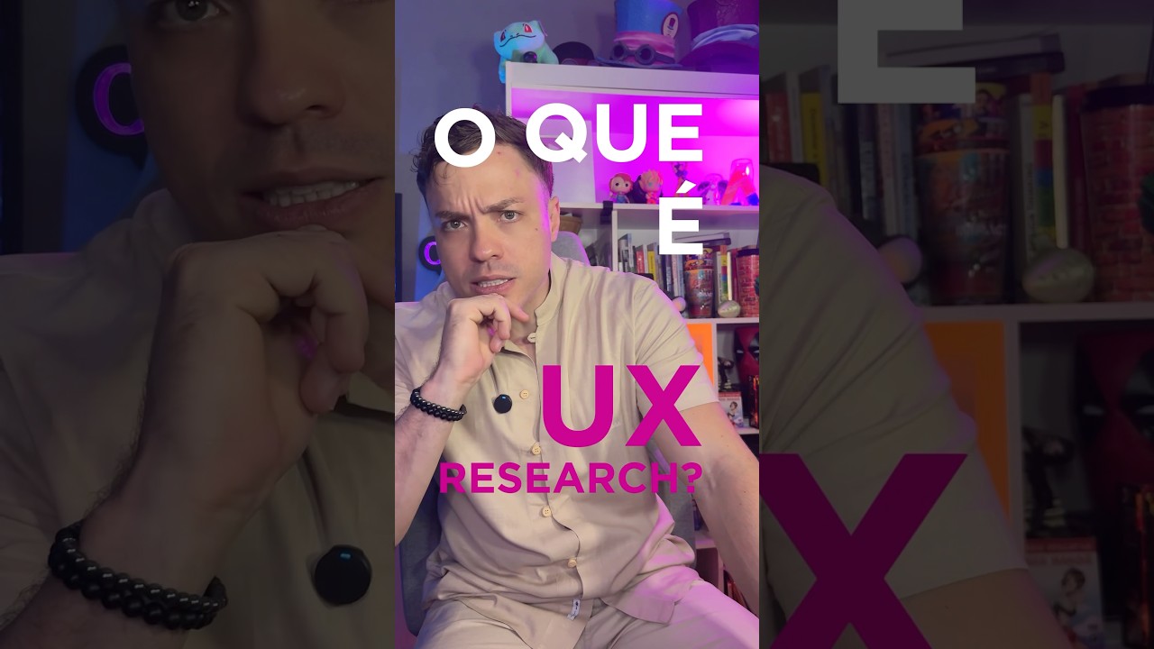 O que &eacute; UX Research?