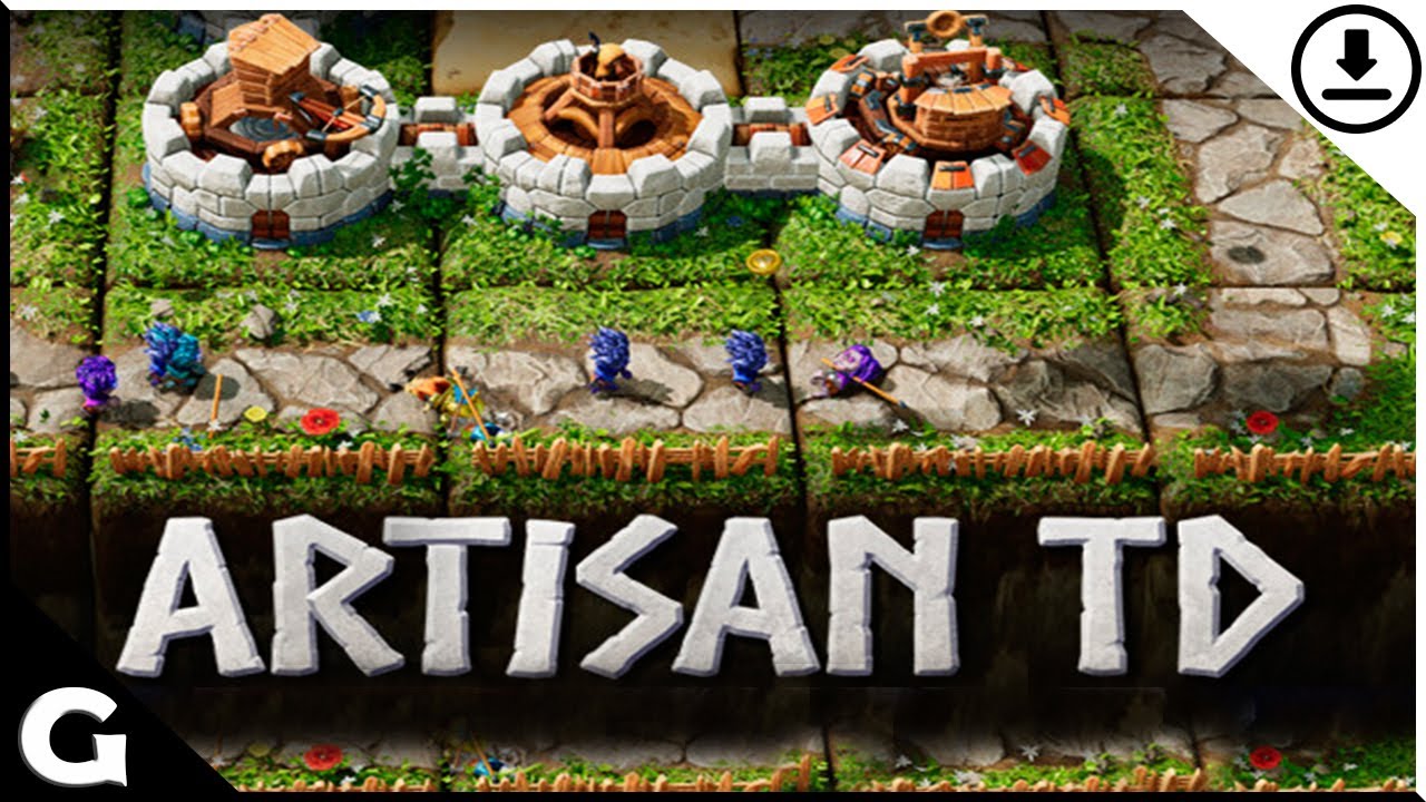 Artisan TD - Gameplay Start PC + Steam Link 🔽