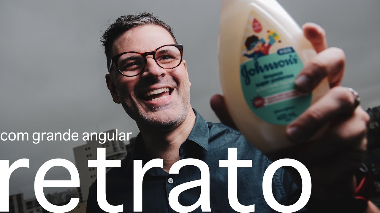 Retratos com Grande Angular
