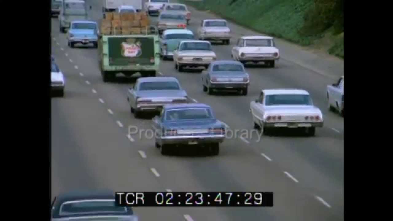 Los Angeles Traffic in 1973