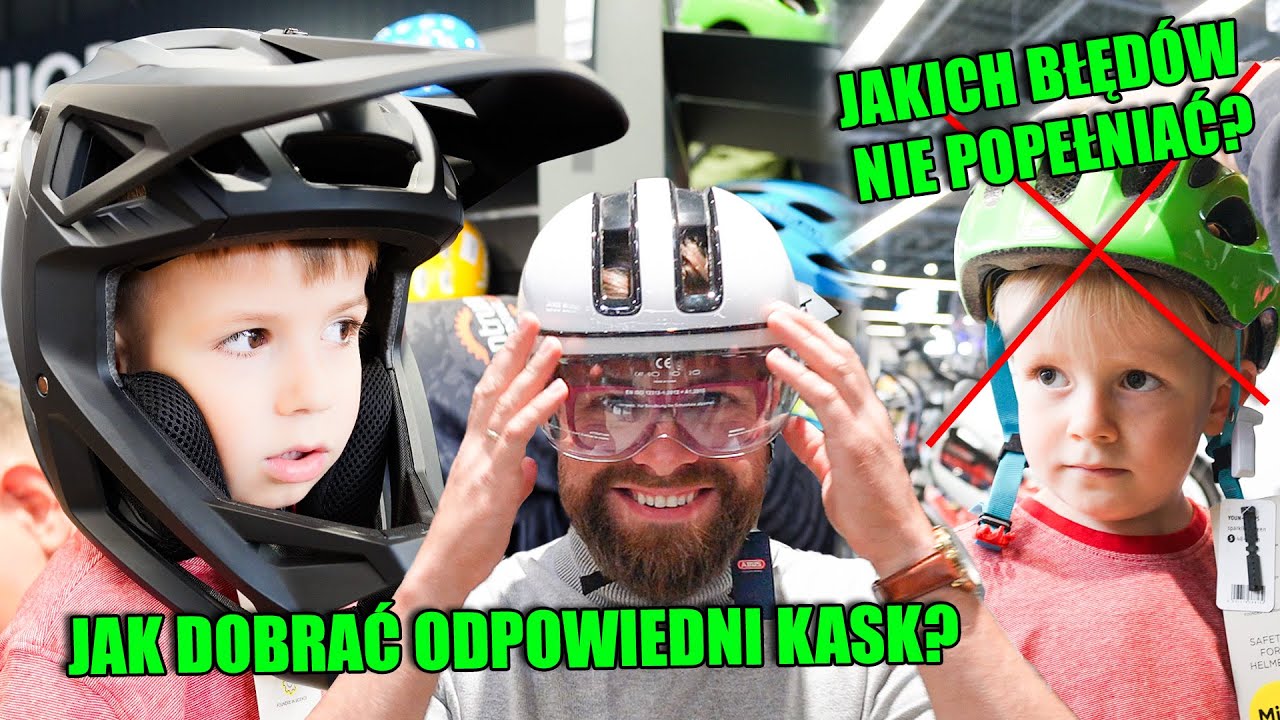 JAK NAJLEPIEJ DOBRAĆ KASK DLA DZIECKA? Na co zwr&oacute;cić uwagę przy wyborze?