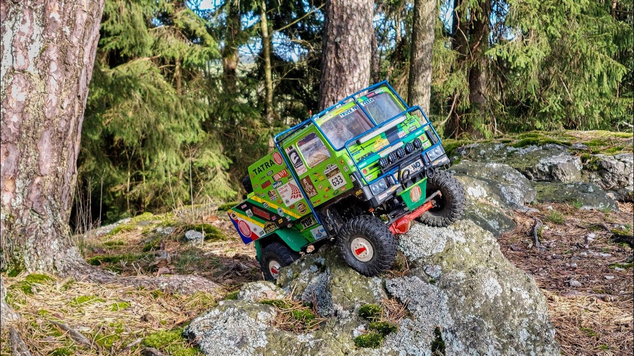 RC expedition 1/10, Traxxas Trx4, Tatra 815 ....