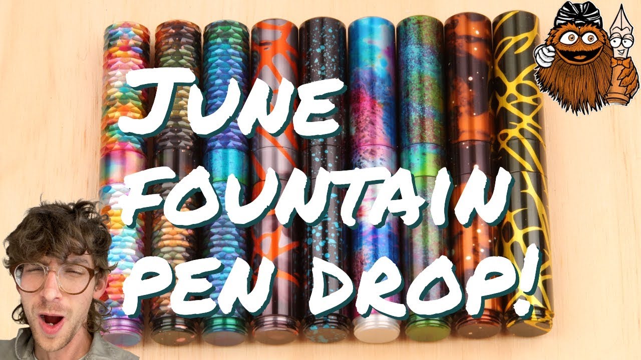 The Newest Fountain Pens from Schon DSGN - June Launch