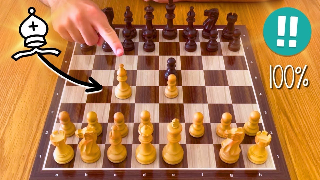Win EVERY GAME with the BISHOP’S Opening😱♟️