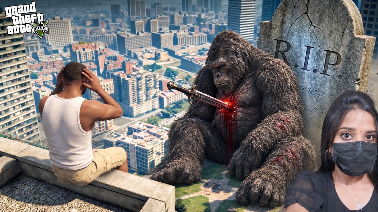 Franklin Watch The Biggest Monster's Fight In GTA 5! (GTA 5 Mods)