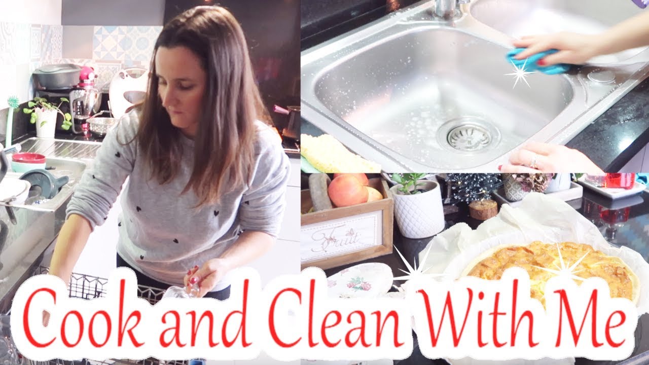 COOK AND CLEAN WITH ME FR 💜 Ménage et quiche ! | Little Béné