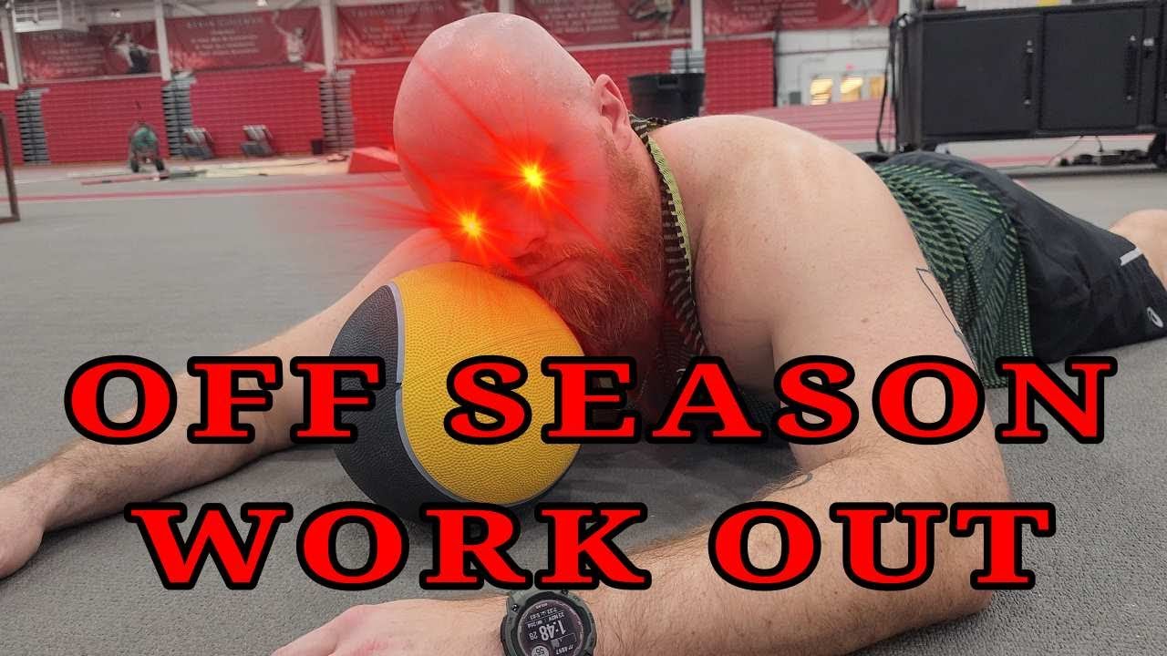 Off-Season Shot Put Training