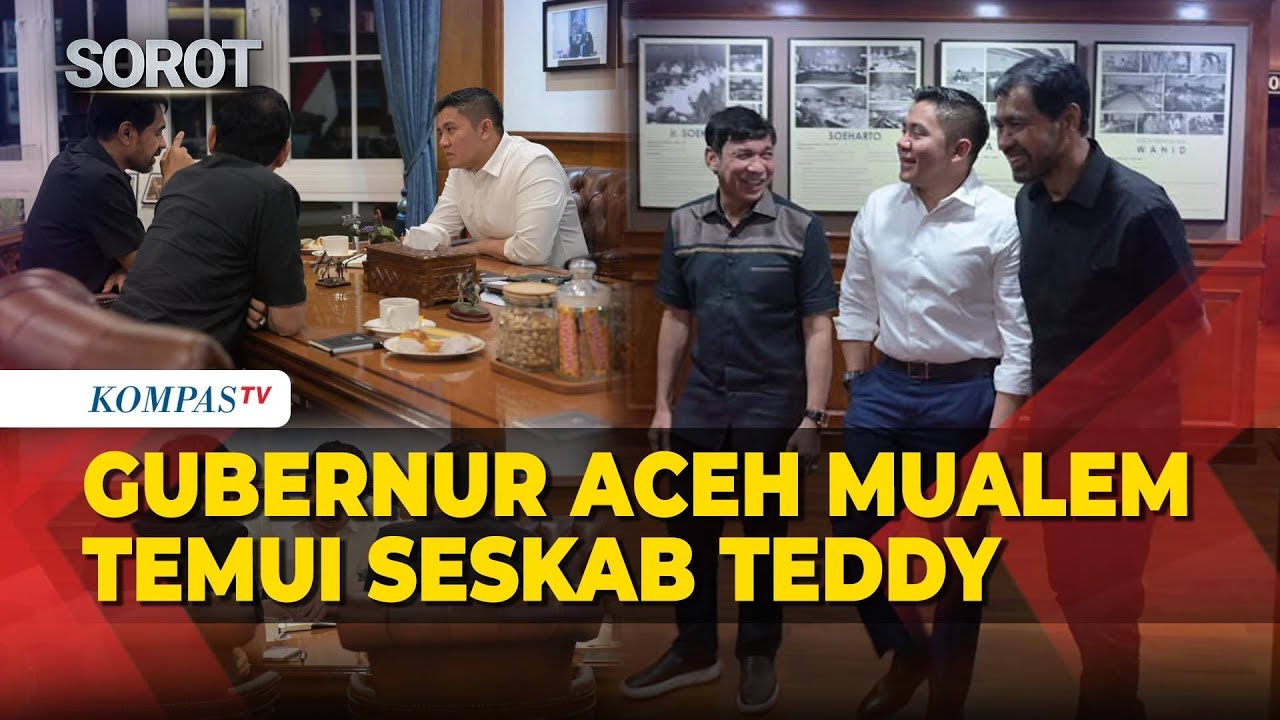 Gubernur Aceh Mualem Temui Seskab Teddy, Bahas Pemulihan Pascabencana