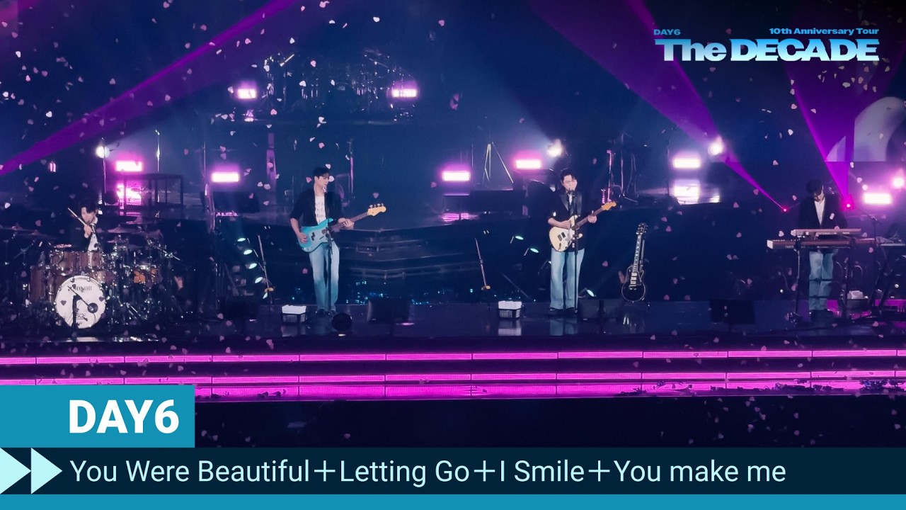 4K | 260308 DAY6 데이식스－You Were Beautiful＋Letting Go＋I Smile＋You make me｜The DECADE in TAIPEI