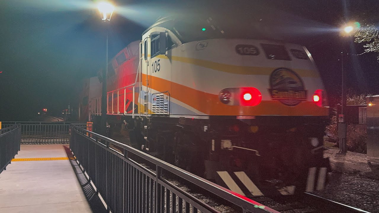 Railfaning ￼￼￼SunRail in Deland on 1/21/26