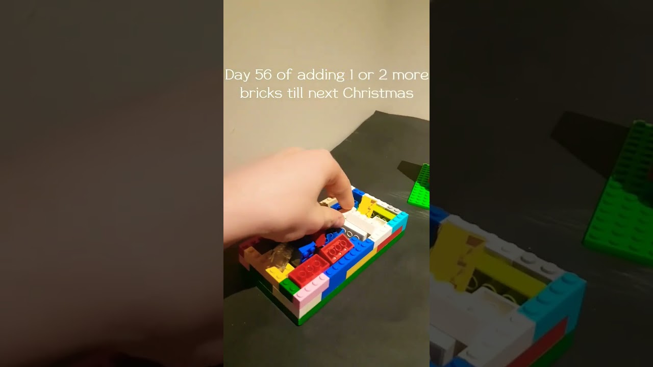 Adding 1 or 2 more bricks day 56 