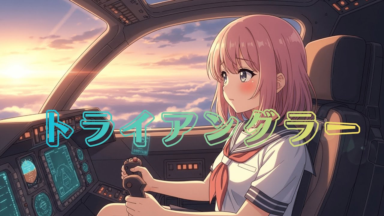 アニメ【マクロスF 】 OPテーマCover  【トライアングラー 】#AI音楽  #JPOP