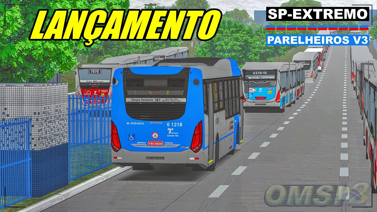 OMSI 2 - LANÇAMENTO ‼ MAPA EXTREMO PARELHEIROS V3 - LINHA 695H