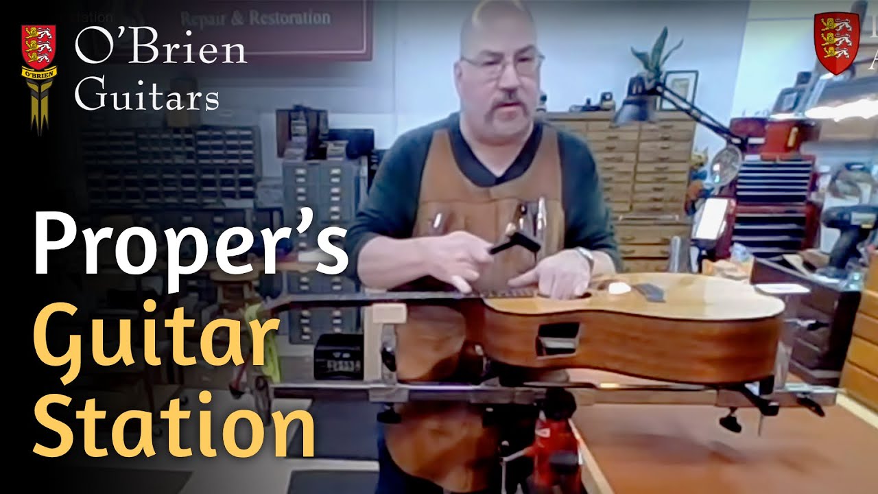 Proper's guitar station
