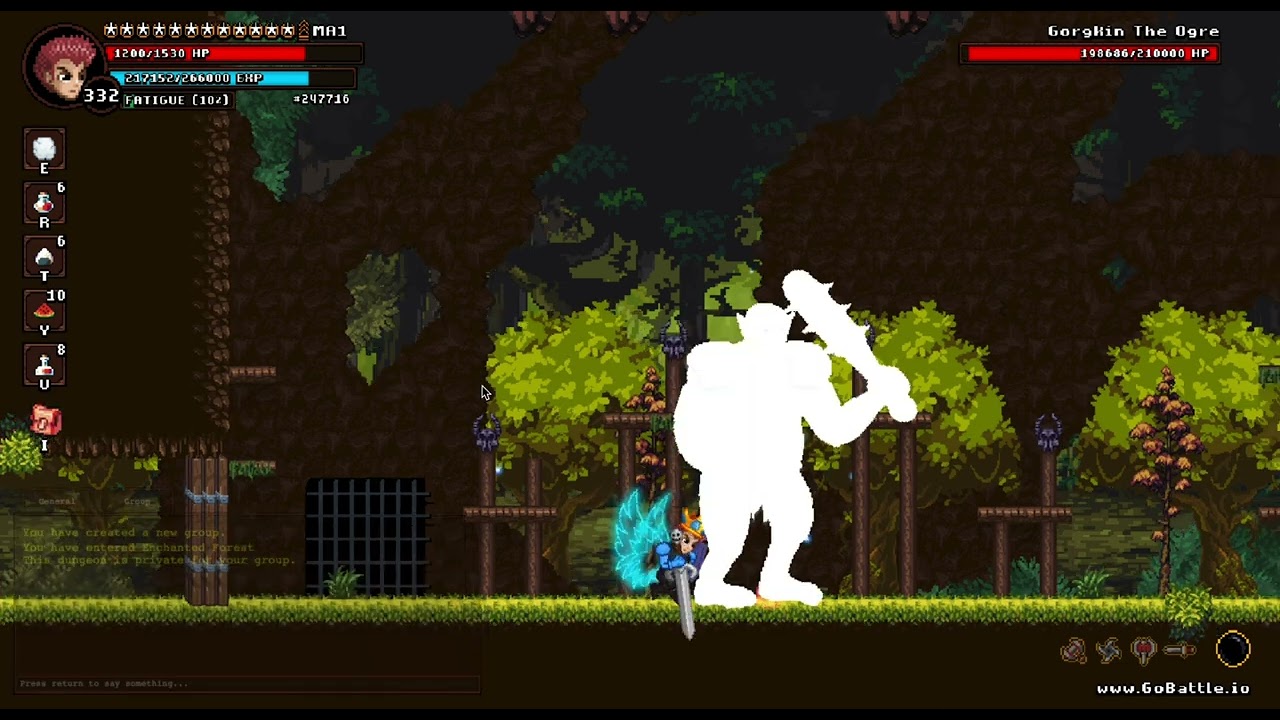 The fastest way to kill ORGE | GOBATTLE.IO