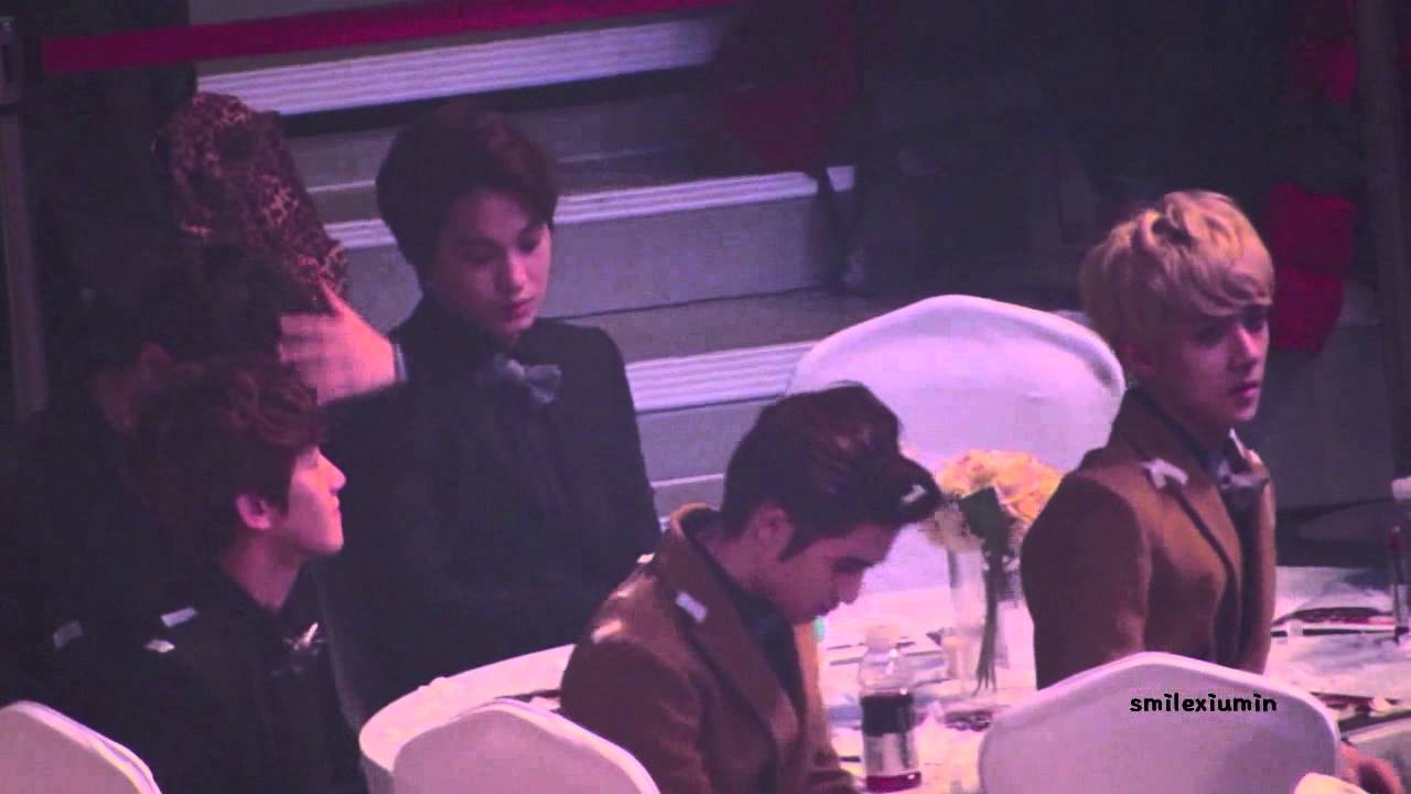 130131 서울가요대상 - 찬열 백현 경수 세훈