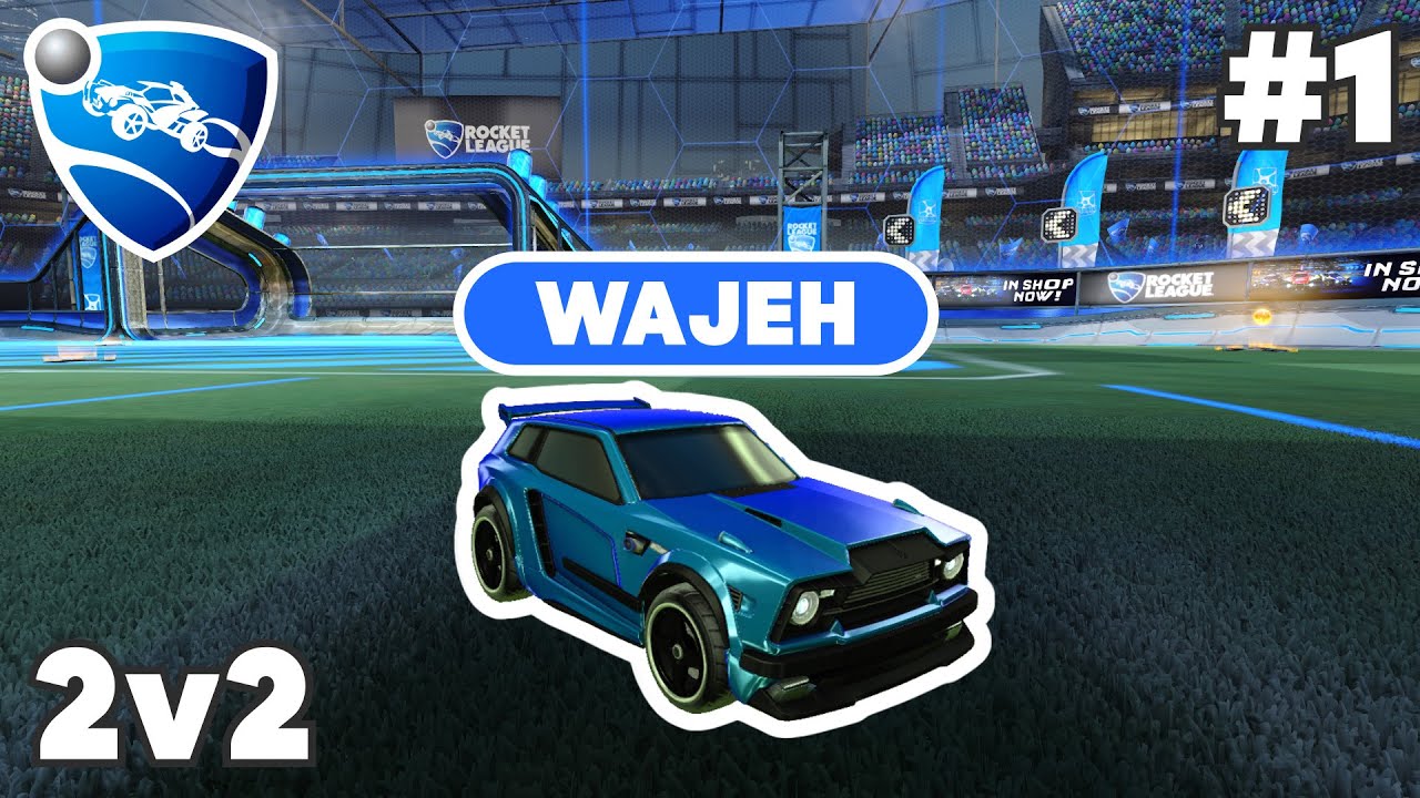 wajeh Ranked 2v2 PRO Replay #1 - Rocket League Replays