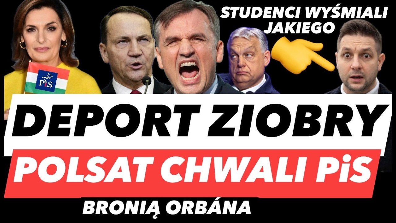 DEPORTACJA Ziobry❗️Sikorski zdradza plan | 