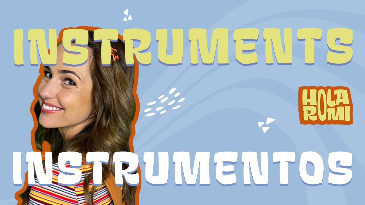 Music in Spanish! Learn about instruments and music while having fun and learning words in Spanish!