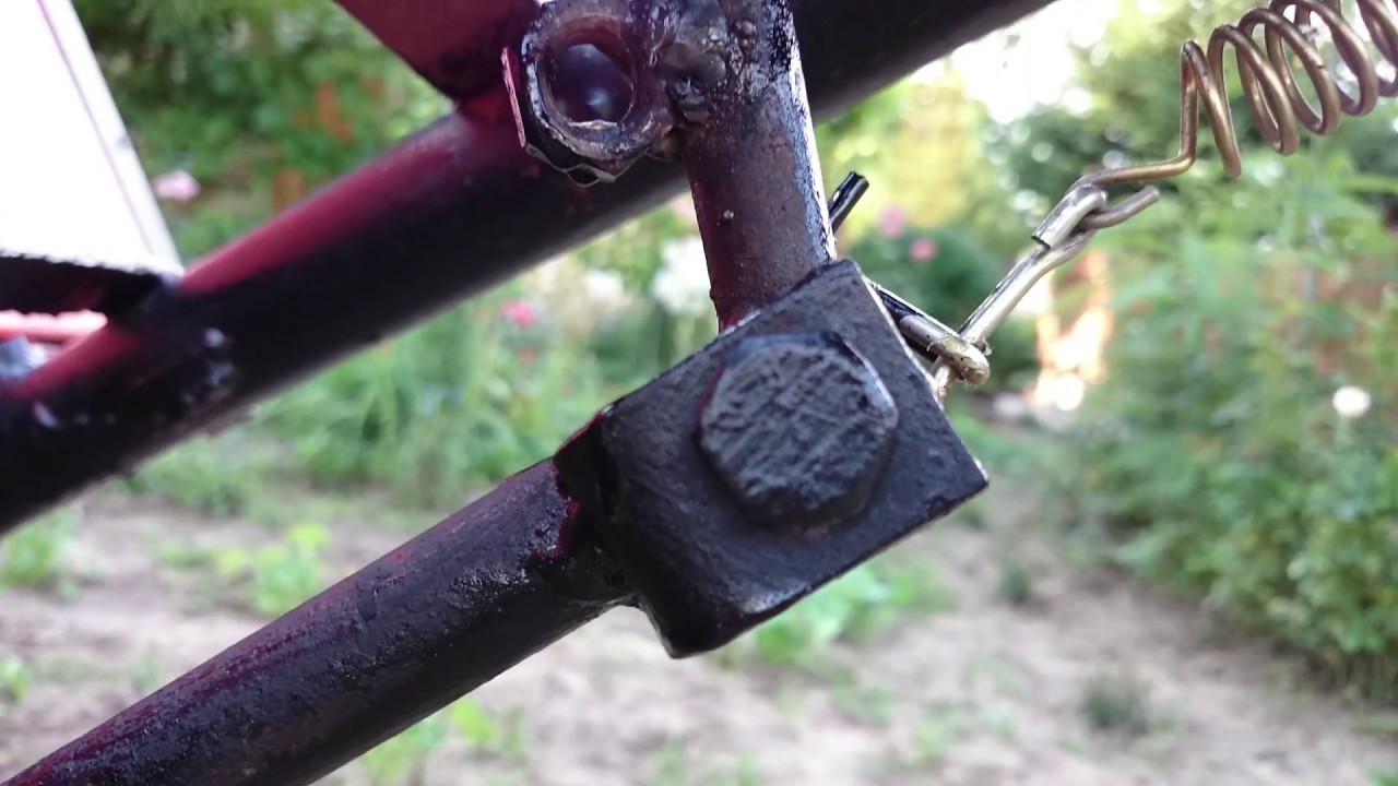 Remorcuta motosapa- sistem franare si cupla mobila