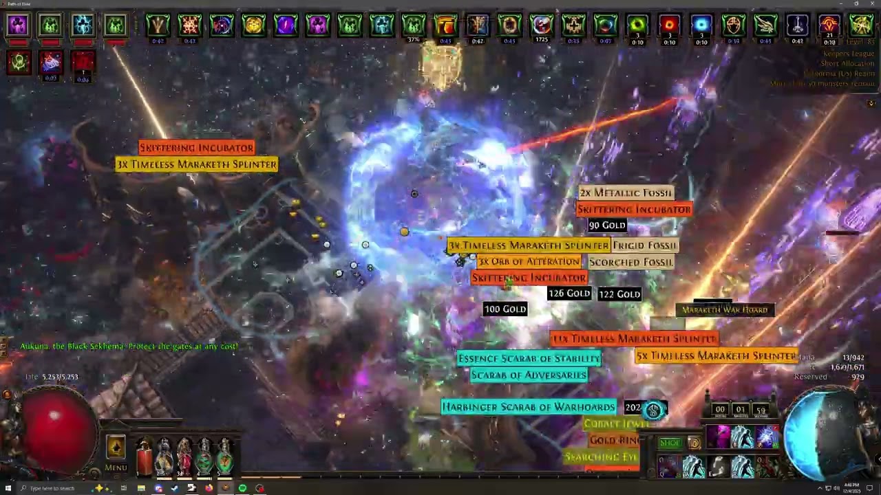 Golden Charlatan Shrine Stacking 3.27