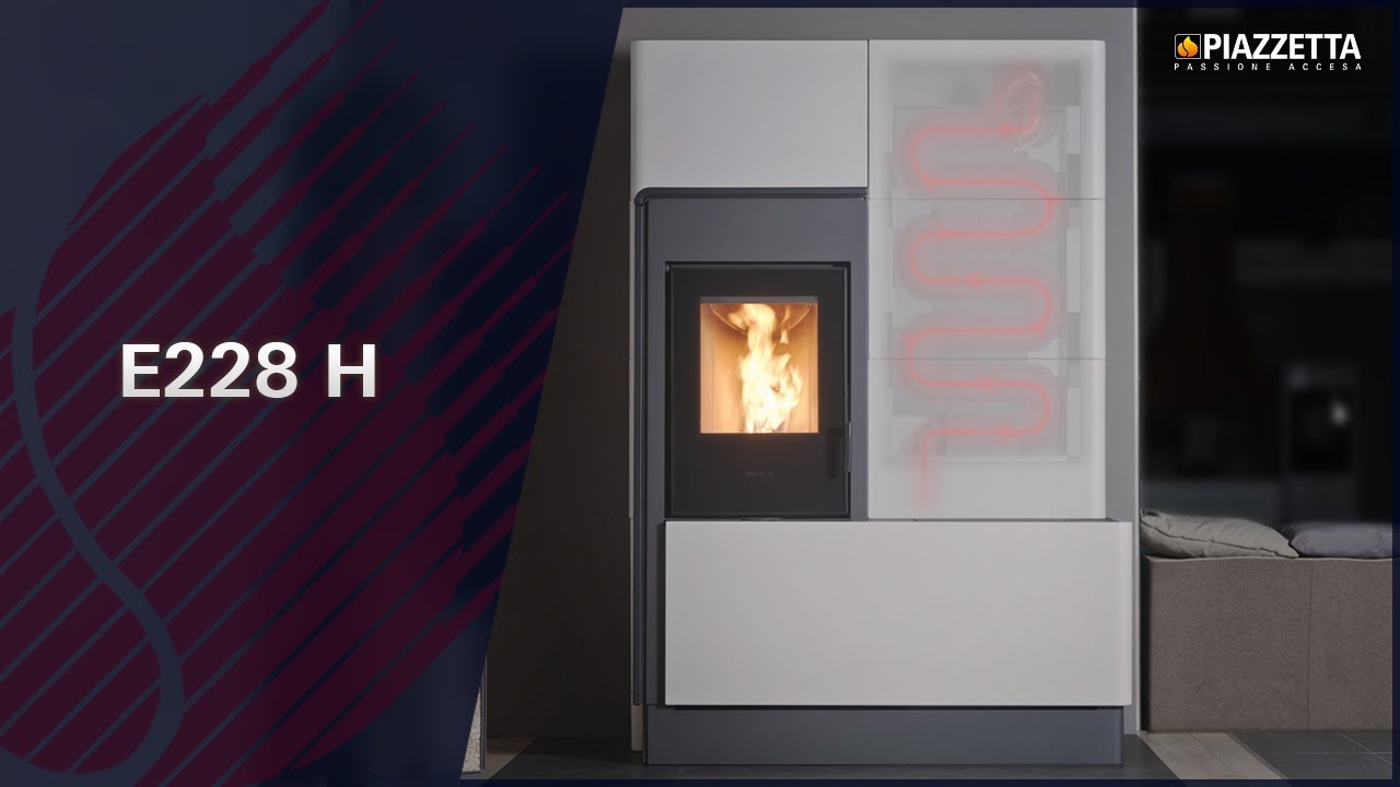 Stufa Ibrida Pellet-Legna E228 H