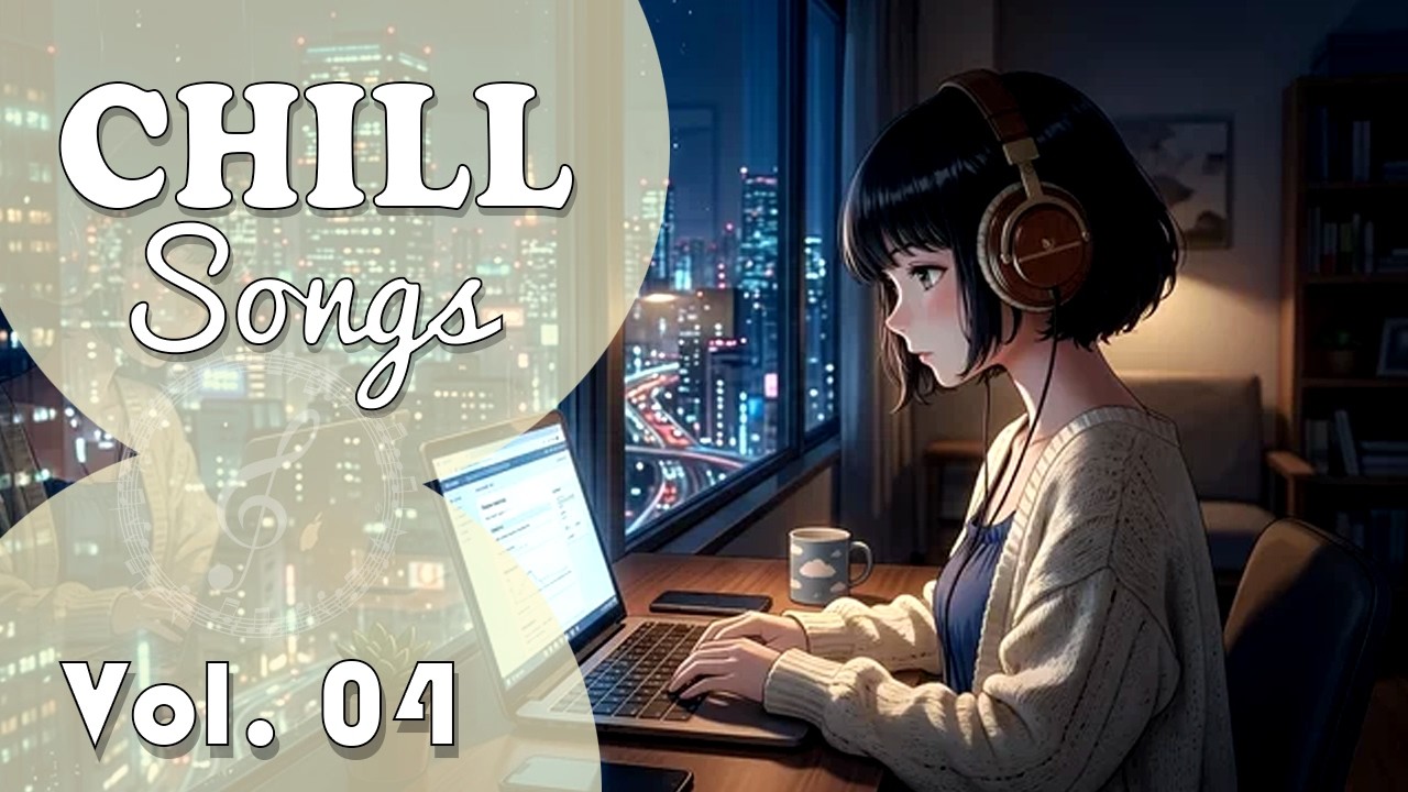 Chill Pop Vol.04 | Late Night Relaxing Music for Study & Focus | 1 Hr