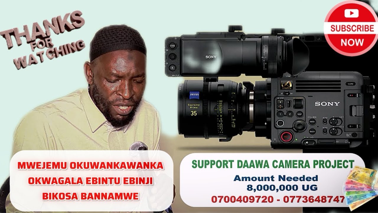 MWEJEMU OKUWANKAWANKA OKWAGALA EBINTU EBINJI BIKOSA BANNAMWE   SHEIKH MUSA MUTYABA