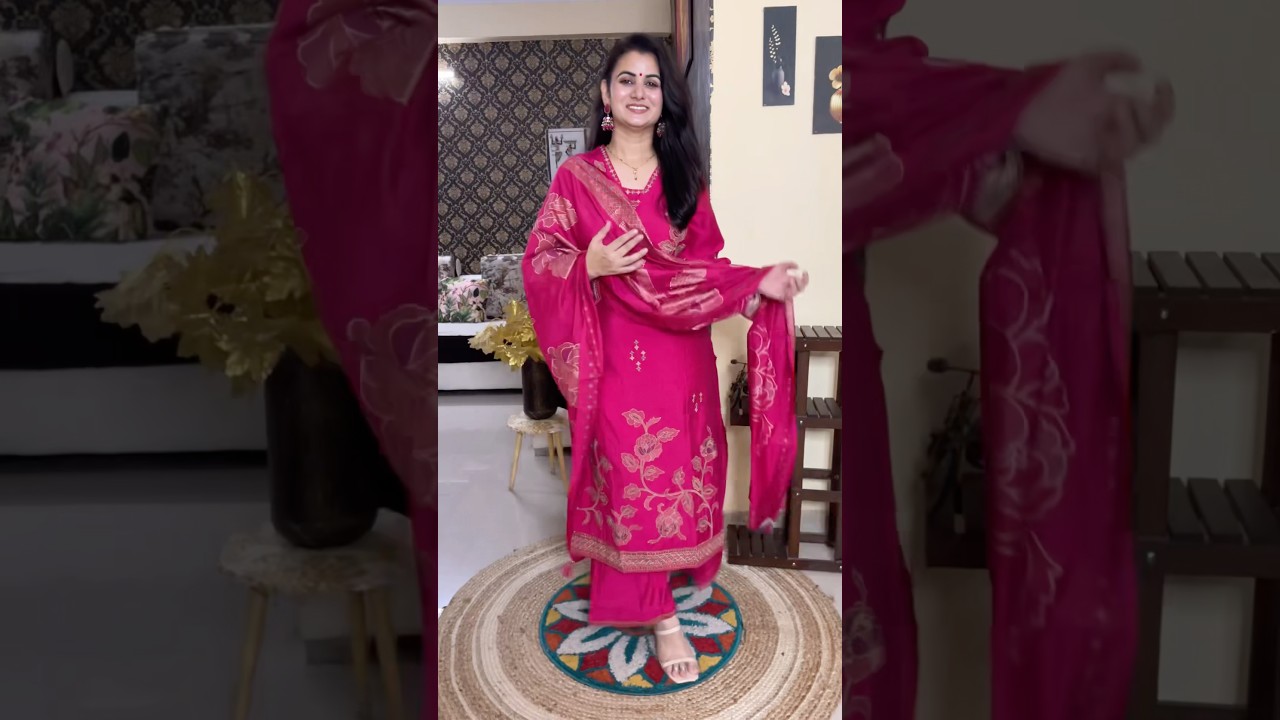 Best Embroidered Kurta Palazzo Set With Dupatta For This Festive Season