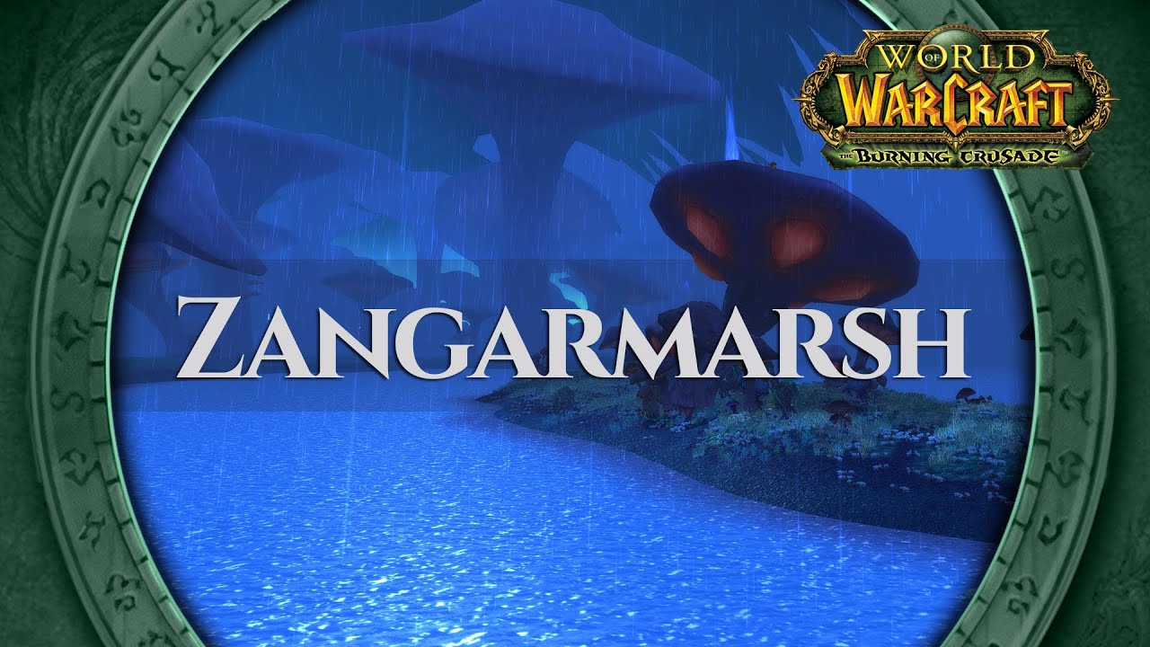 Zangarmarsh - Music & Rain Ambience | World of Warcraft The Burning Crusade