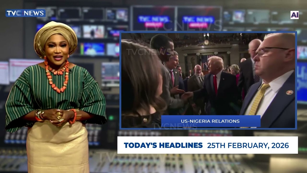 Iroyin AI Yoruba Lati Ile-Ise TVC News | 25th February, 2026