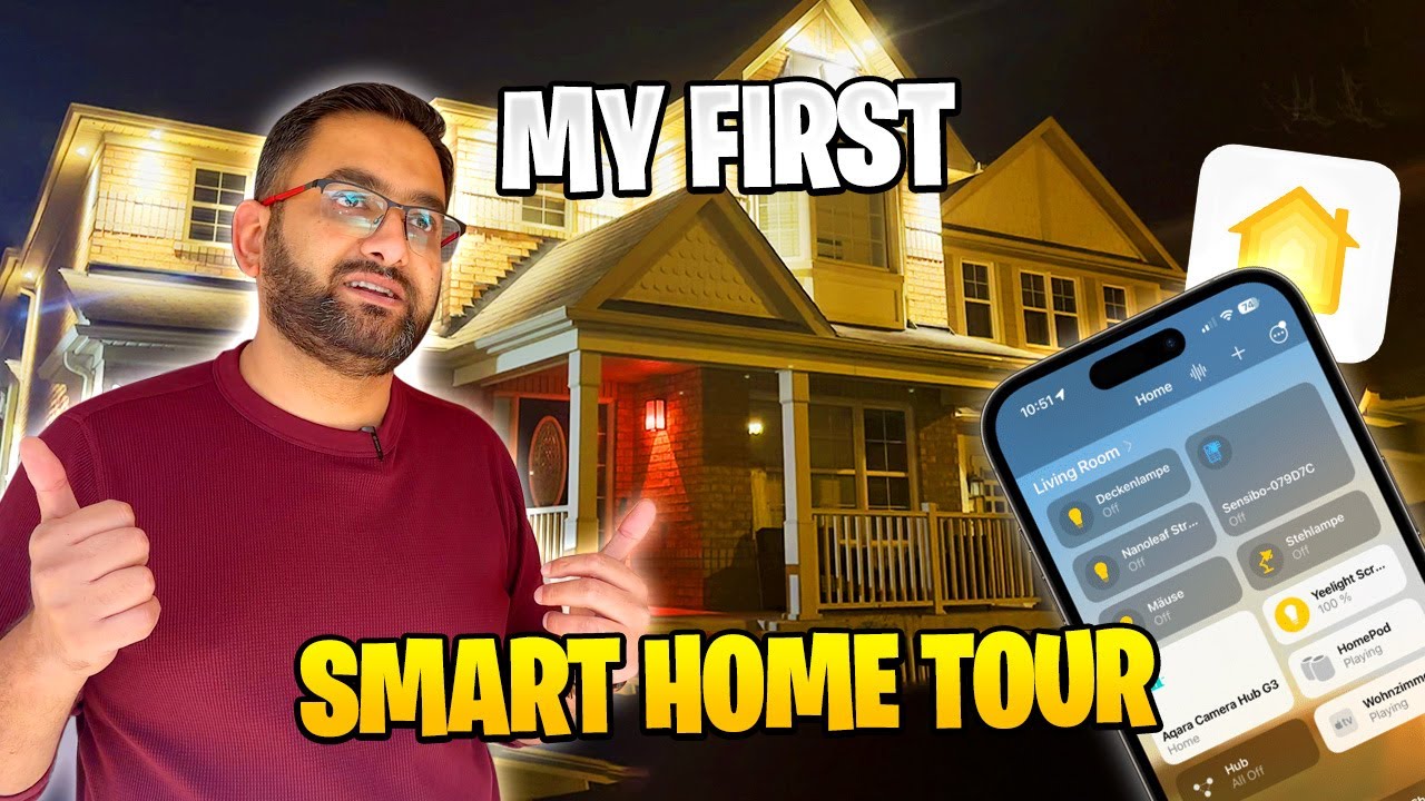 My First & Last Smart Home tour... before i Move 🏠