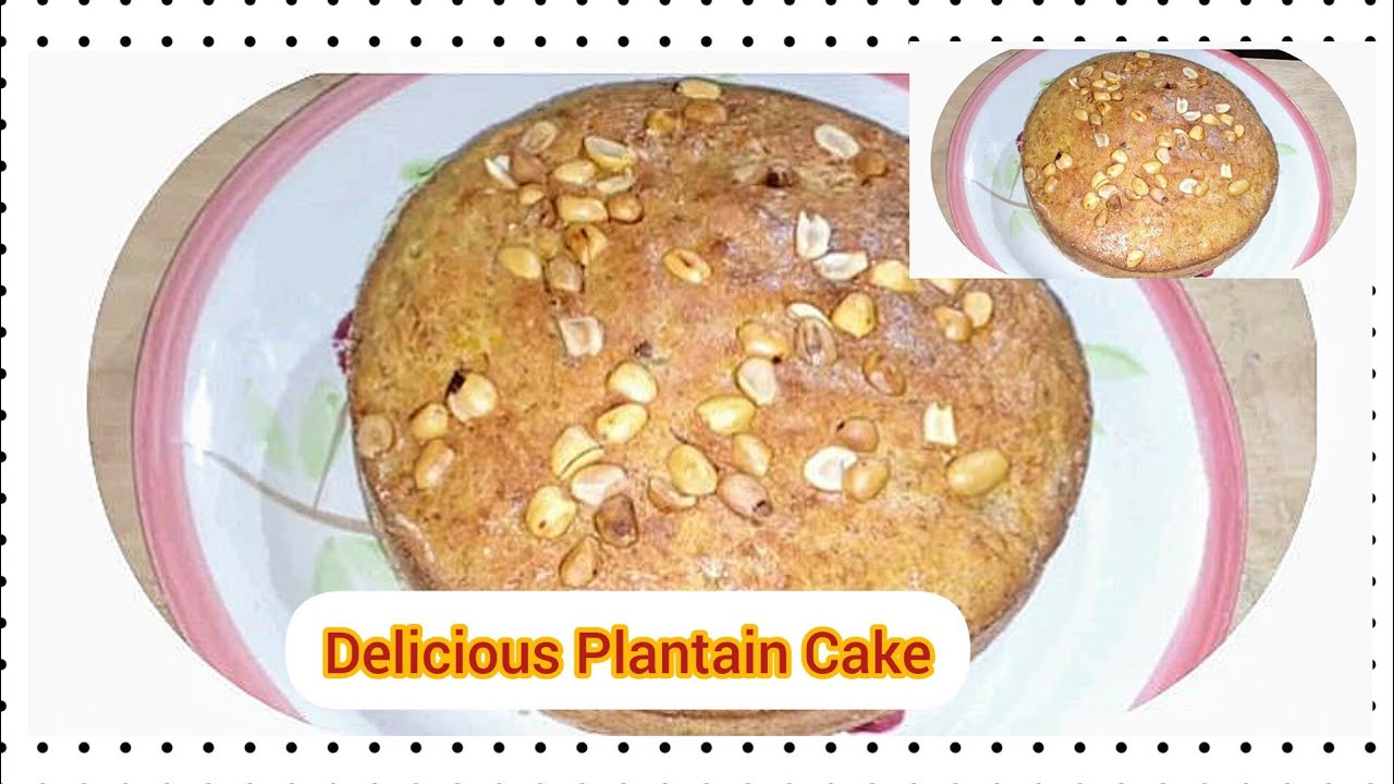 How to make plantain bread/cake | Plantain recipe |  Delicious plantain bread recipe
