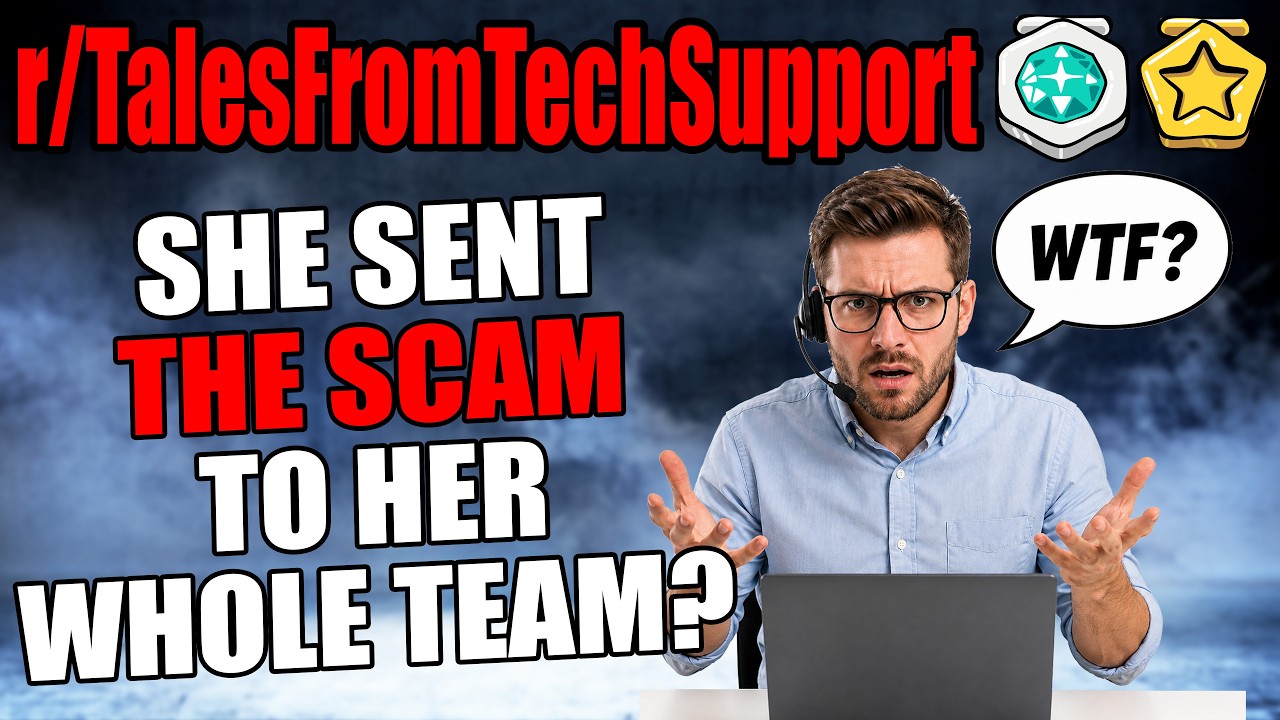 r/TalesFromTechSupport - She Sent The SCAM To Her Whole Team?