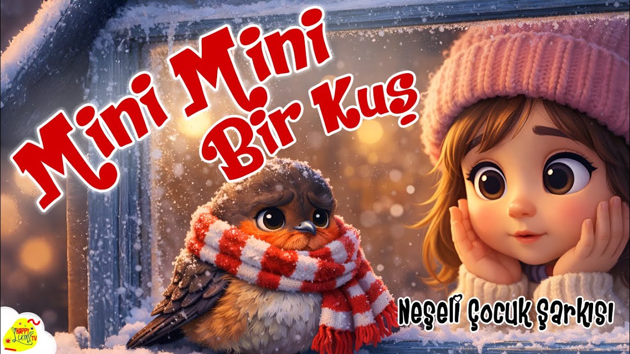 Mini Mini Bir Kuş 🐦🎶 | Eğlenceli Çocuk Şarkısı | Happy Lumi