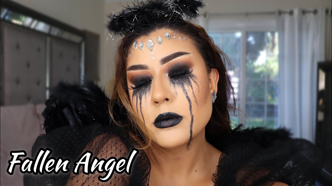 FALLEN ANGEL [EASY HALLOWEEN TUTORIAL] Alma Rivera Beauty