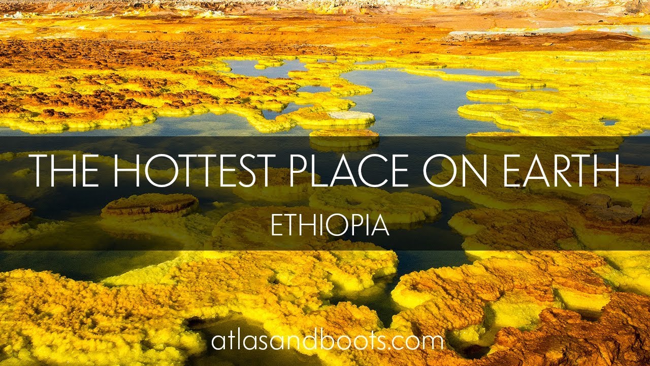 Visiting Dallol in the Danakil Depression, Ethiopia