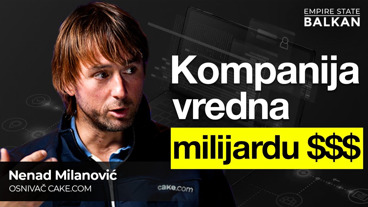 Kako sam izgradio kompaniju od milijardu $ posle 8 propalih biznisa - Nenad Milanović | E066
