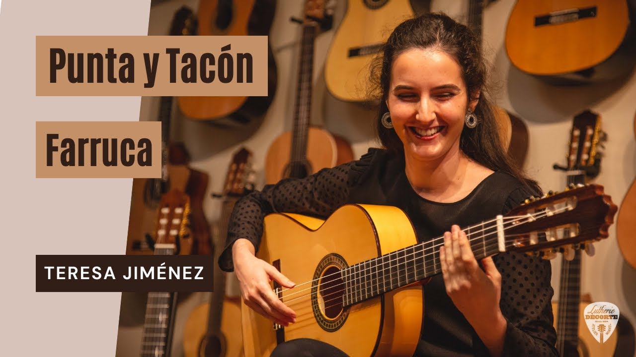 Teresa Jiménez | Farruca | Sabicas | Punta y Tacón | Guitarra flamenca