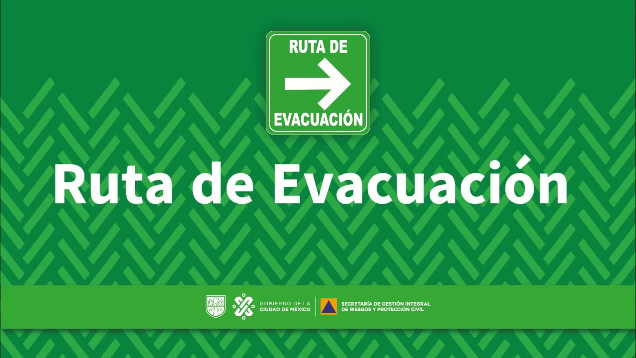Se&ntilde;ales | Ruta de Evacuaci&oacute;n