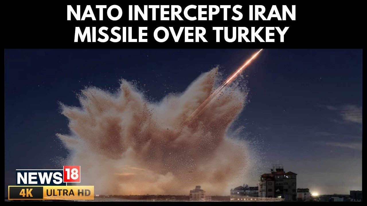 Israel  Iran War | NATO Shoots Down Iranian Missile En Route Towards Turkish Airspace | 4K | N18G