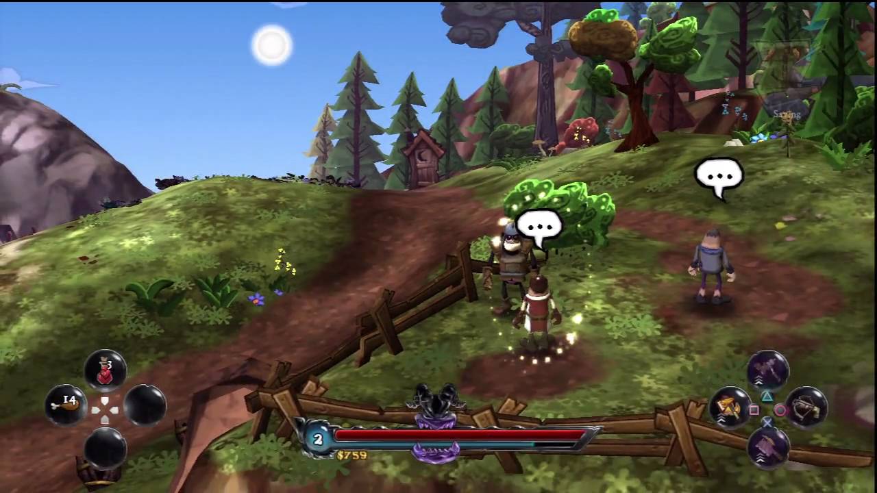 DeathSpank Gameplay Ps3 HD