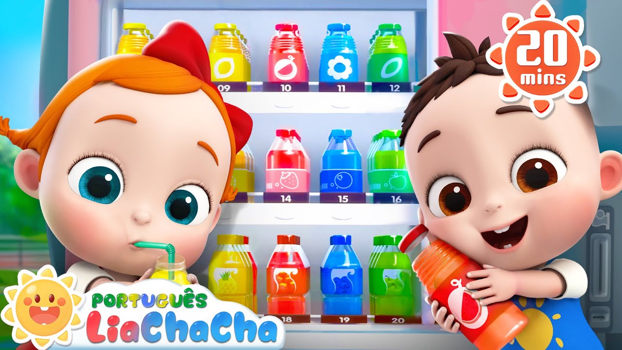 Máquinha de Suco | Compilação | LiaChaCha em Português - Música Infantil & Canção Infantil