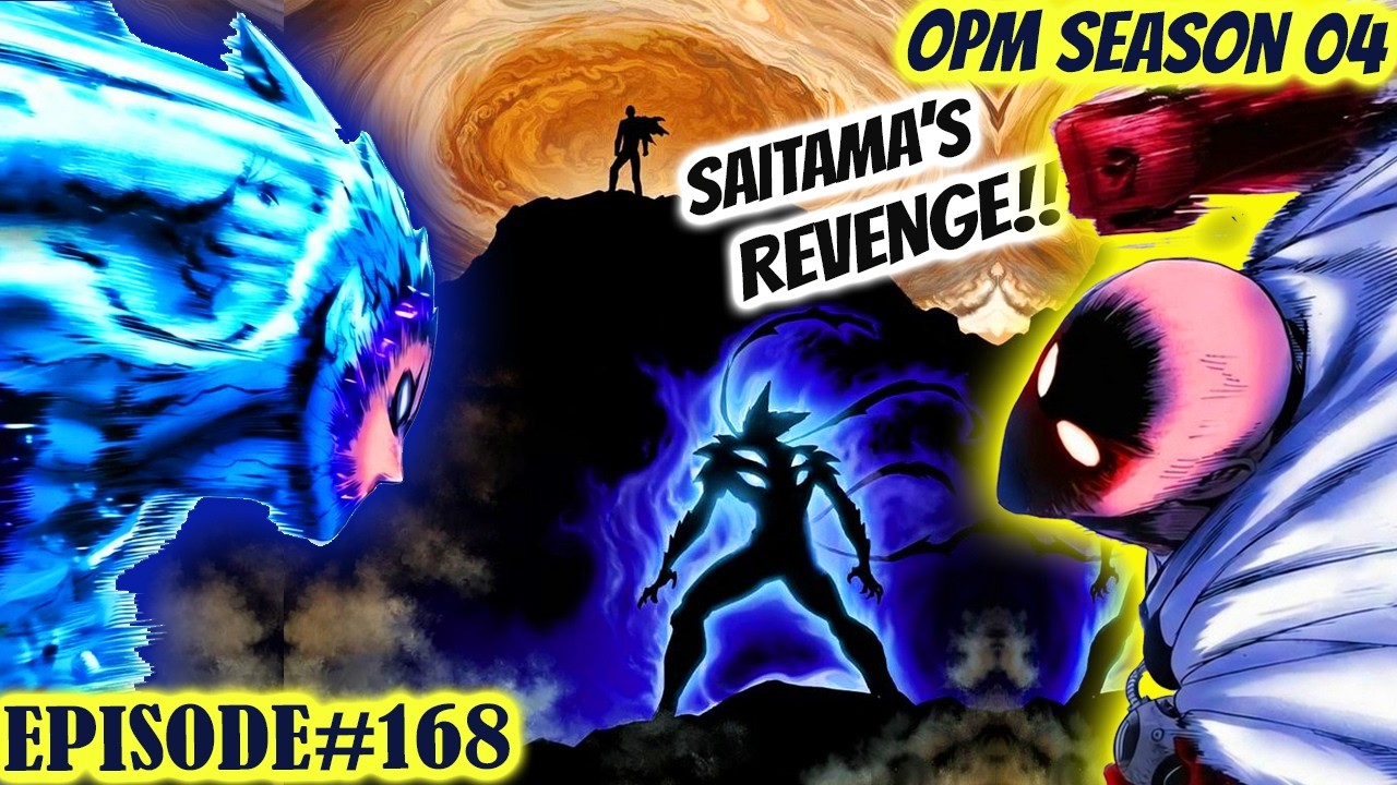 Saitama Serious One Hand Mode | Team Blast Nagtulong Tulong Na | One Punch Man Season 4 EP 168