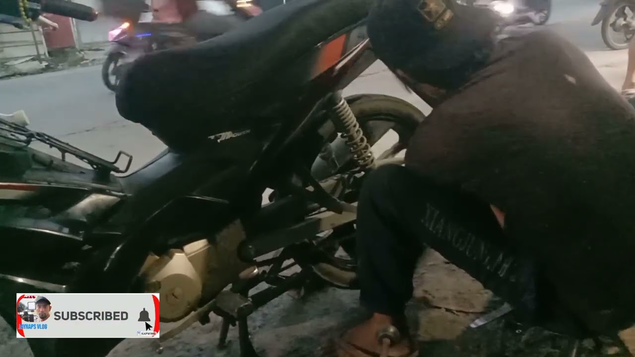 Change the exhaust pipe 