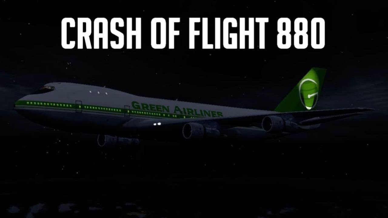 Green Airlines Flight 880 (fictional Roblox animation) *TOTALLY NOT RANDOM STUFF VIDEO*
