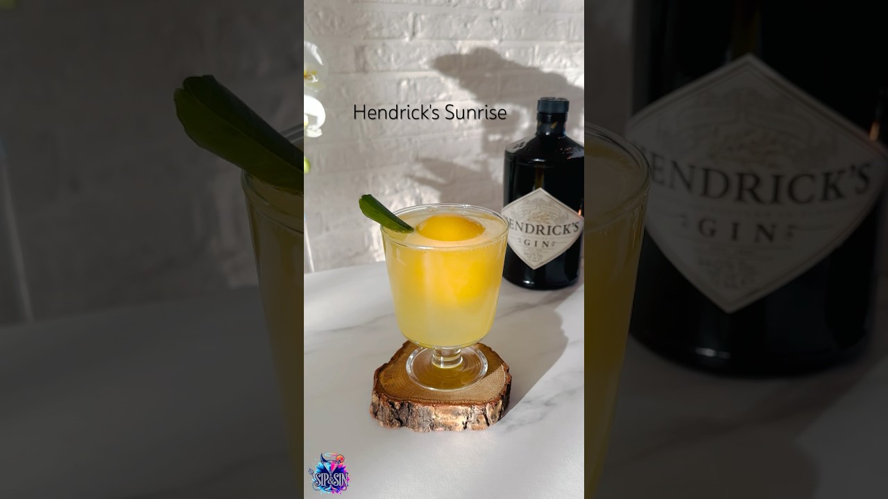 #cocktail #drink #mixology #mocktail #fruitjuice #vodka #party #bar #event #Hendrick's #gin #ice