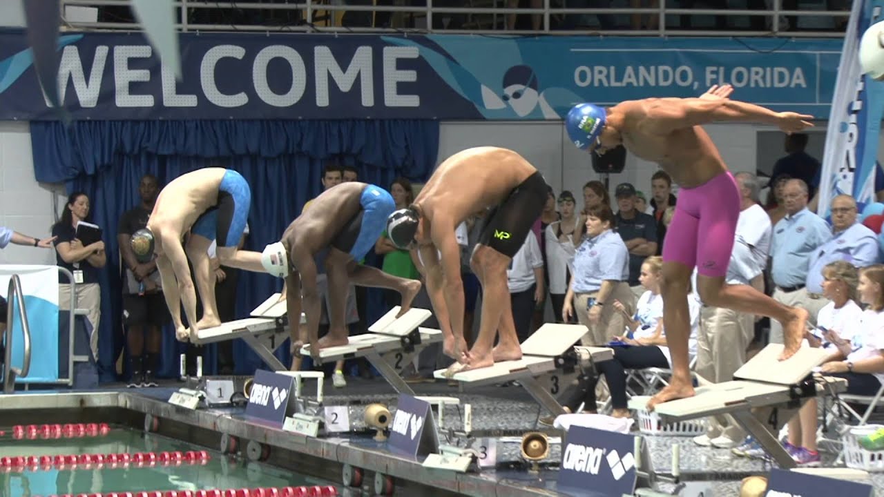 2016 Arena Pro Swim Series at Orlando Men&rsquo;s 100m Fly A Final