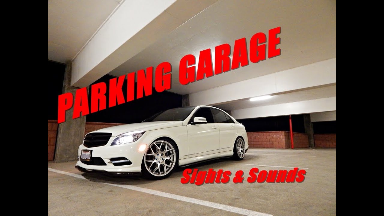 Mercedes C300 Magnaflow Mufflers and Xpipe Garage Sounds
