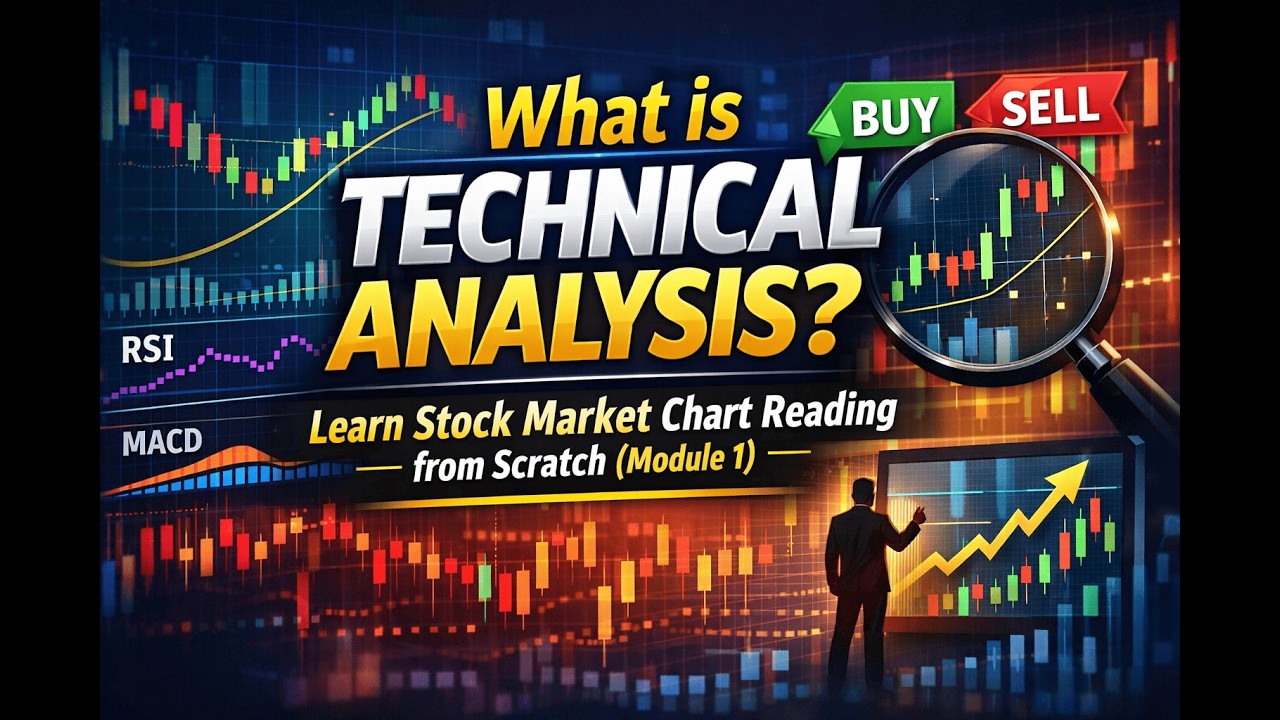 What is Technical Analysis? Learn Stock Market Chart Reading from Scratch (Module 1)
